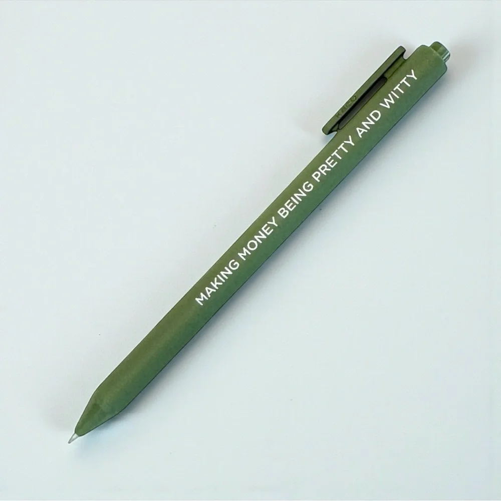 Taylor Swift Lyric Gel Pen Set “Baby That’s Show Business” Swiftie Gift NWT